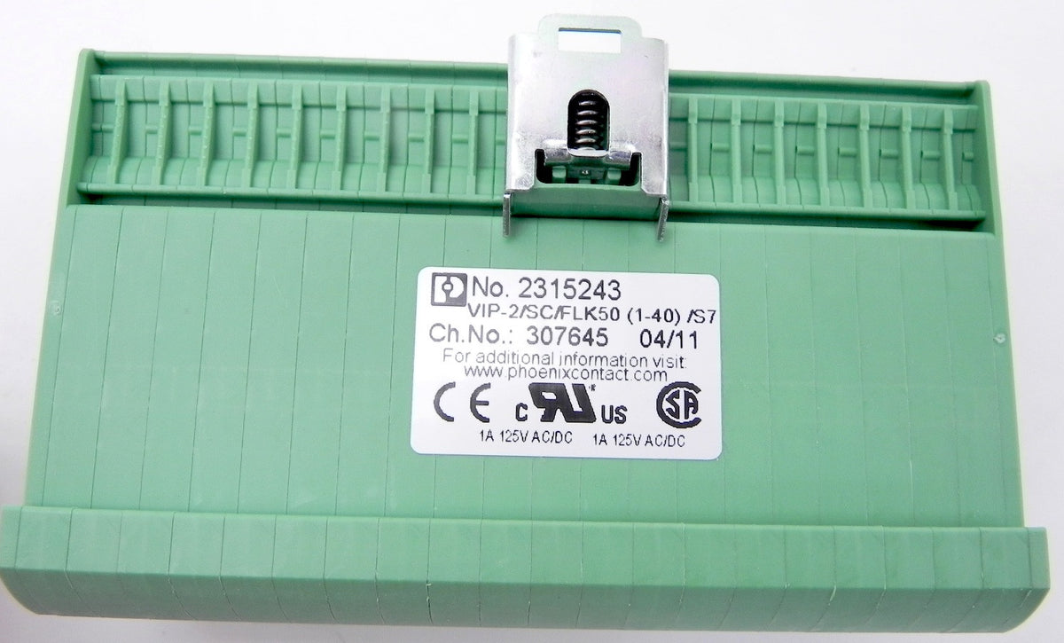 Phoenix Varioface Module VIP-2/SC/FLK50 (1-40) /S7 - Advance Operations