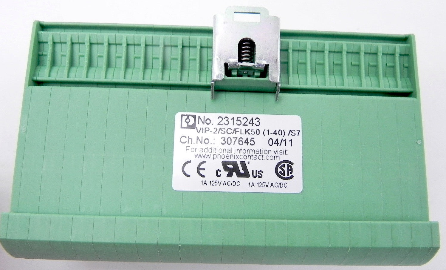 Phoenix Varioface Module VIP-2/SC/FLK50 (1-40) /S7 - Advance Operations