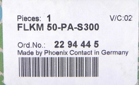 Phoenix Contact Varioface Front Adapter FLKM 50-PA-S300 - Advance Operations