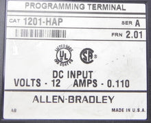 Load image into Gallery viewer, Allen-Bradley Programming Terminal 1201-HAP - Advance Operations
