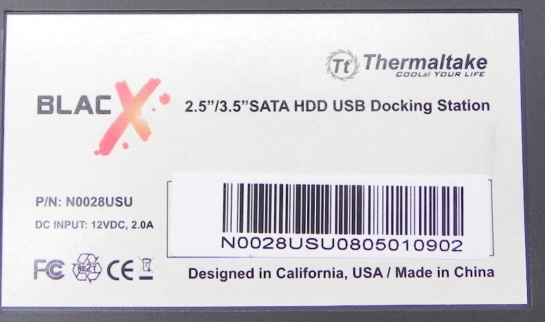 Thermaltake BlacX Docking Station N0028USU - Advance Operations