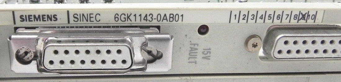 Siemens Sinec Communication Module  6GK1143-0AB01 - Advance Operations