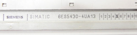 Siemens Input Module 6ES5430-4UA13 & PC-6F20 - Advance Operations