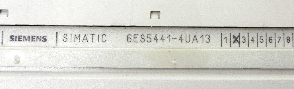 Siemens Digital Output Module  6ES5441-4UA13 & PC-6F20 - Advance Operations