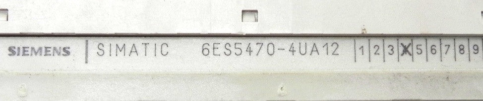 Siemens Analog Output Module 6ES5470-4UA12 & PC-6F20 - Advance Operations