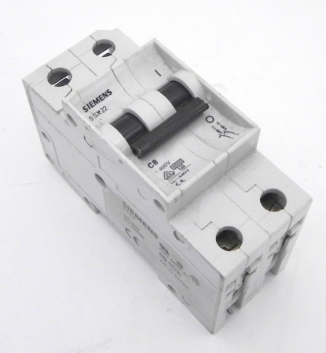 Siemens Circuit Breaker 5SX21 C8 480VAC Max 2 Pole - Advance Operations