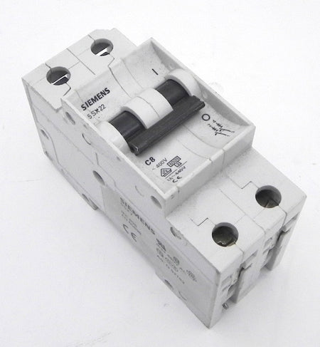 Siemens Circuit Breaker 5SX21 C8 480VAC Max 2 Pole - Advance Operations
