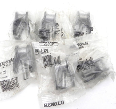 Renold Chain Offset Link 80-1/12I  1" Pitch (Lot of 6) - Advance Operations