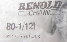 Load image into Gallery viewer, Renold Chain Offset Link 80-1/12I  1&quot; Pitch (Lot of 6) - Advance Operations
