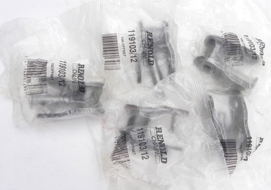 Renold Chain Offset Link  119103/12  1-1/4" Pitch (5) - Advance Operations