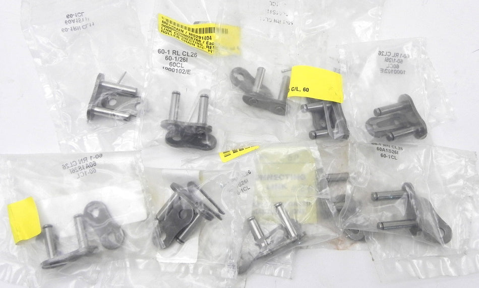 Renold Tsubaki Chain Connecting Link  60-1 (Lot of 10) - Advance Operations