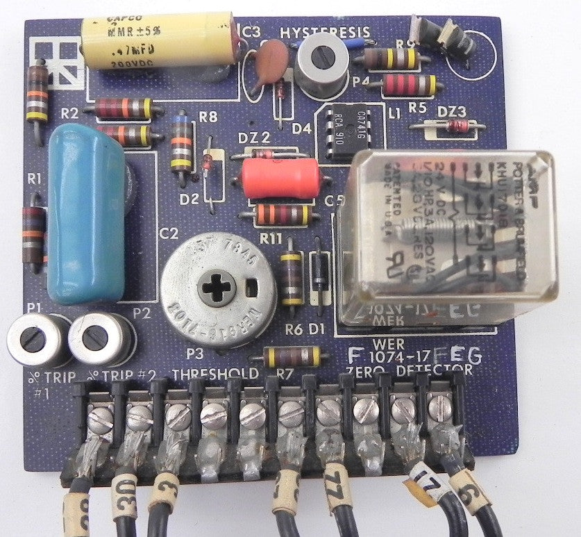 Wer Industrial  Board Card Assembly  1074-17 - Advance Operations