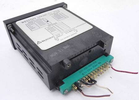 Weston Panel Meter 2496 NON-BCD 283083 - Advance Operations