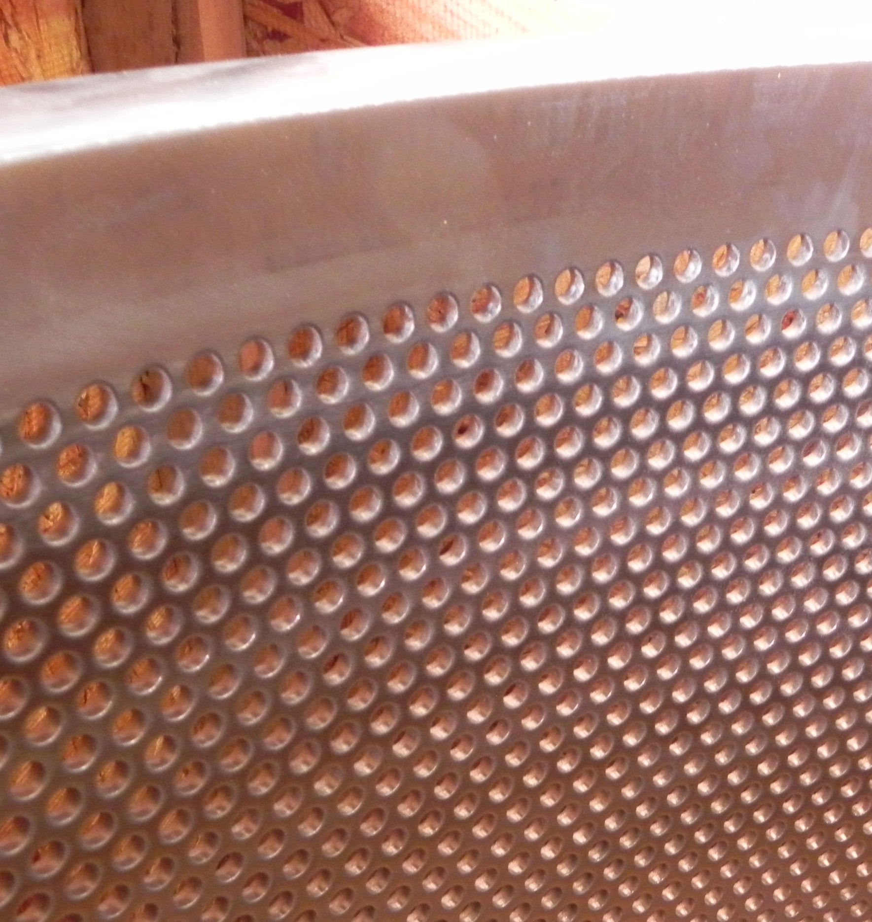 Black Clawson Thermo Tek Screen Basket 6.3mm Holes  M.016148. C-38442 - Advance Operations