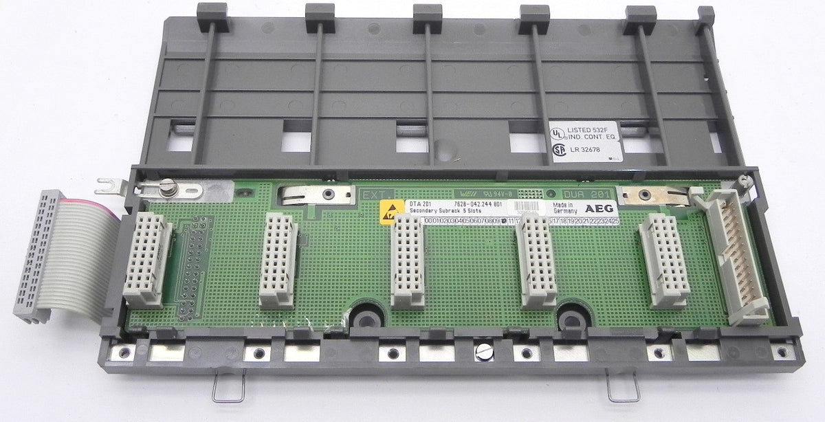 AEG Modicon Secondary SubRack 7628-042.244 801 Rev10 - Advance Operations
