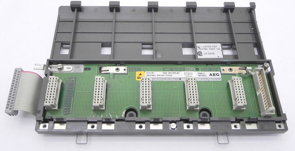AEG Modicon Secondary SubRack 7628-042.244 801 Rev10 - Advance Operations