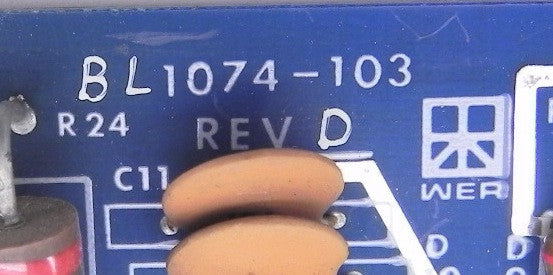 Wer Emerson PC Board Dancer 1074-103 Rev D - Advance Operations