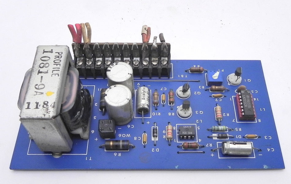 Wer Emerson Power Supply Board 1074-106 - Advance Operations