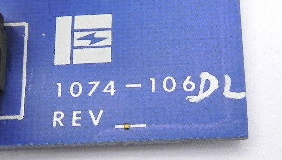 Wer Emerson Power Supply Board 1074-106 - Advance Operations