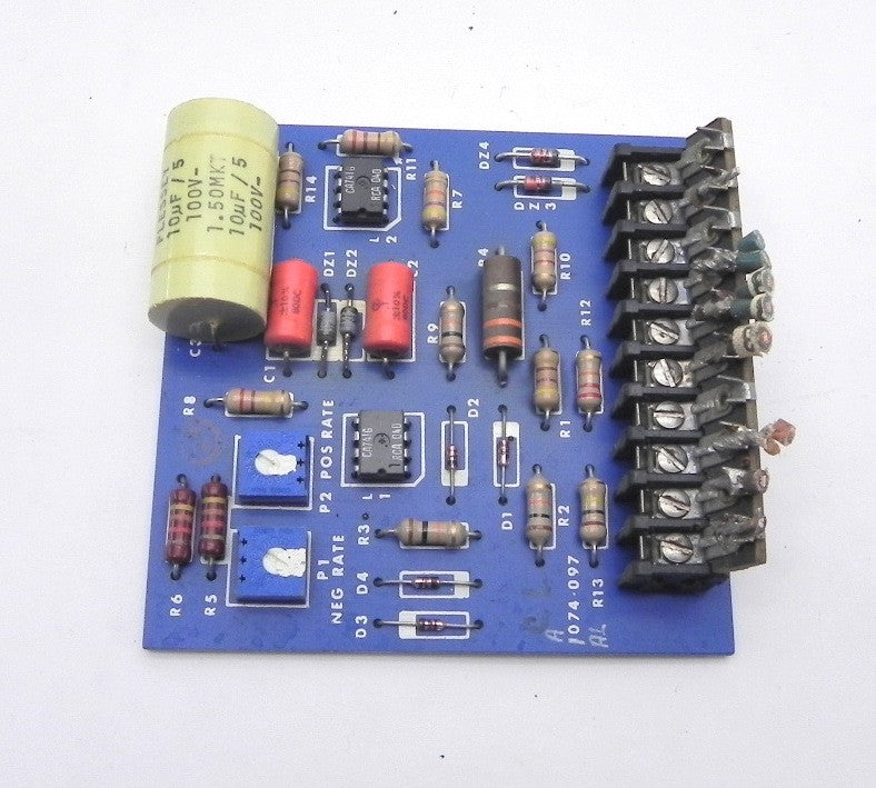 Wer Emerson PC Board Accel/Decel 1074-097 - Advance Operations