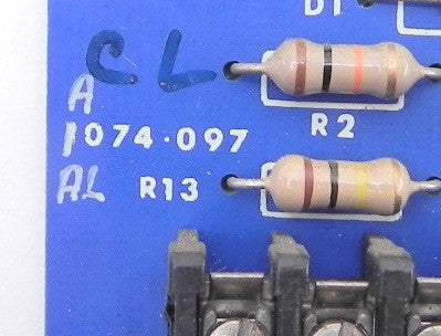 Wer Emerson PC Board Accel/Decel 1074-097 - Advance Operations