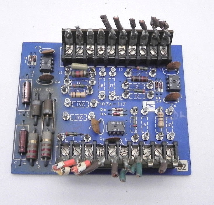 Wer Emerson Circuit Board 1074-117 - Advance Operations
