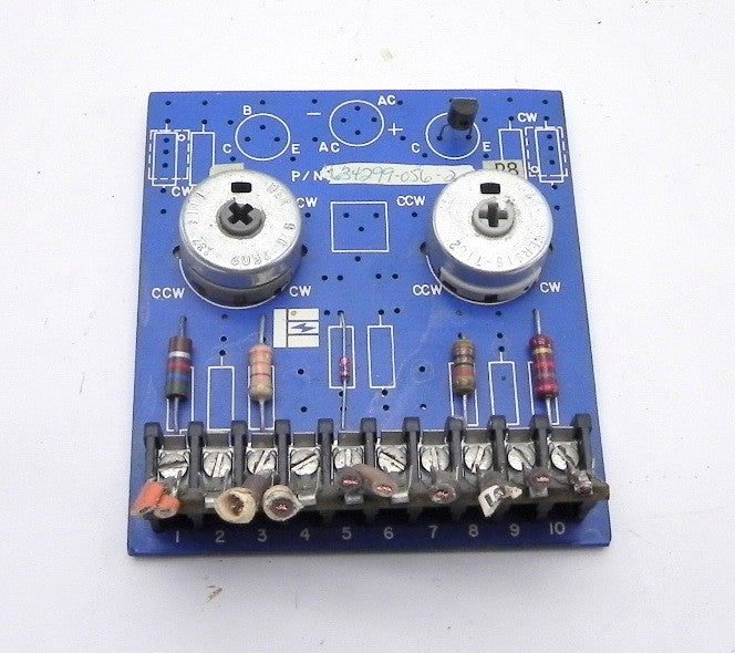 Wer Emerson PC Board Assembly 1074-56 634299--56-2 - Advance Operations