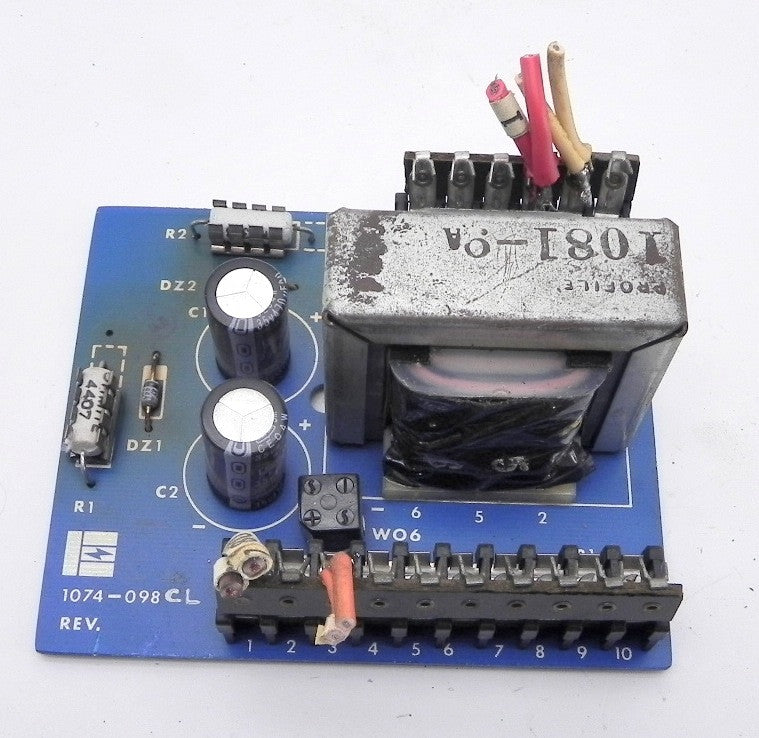 Wer Emerson Power Supply Board 1074-098 - Advance Operations