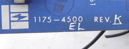 Emerson DC Drive Circuit Board 1175-4500 Rev K - Advance Operations