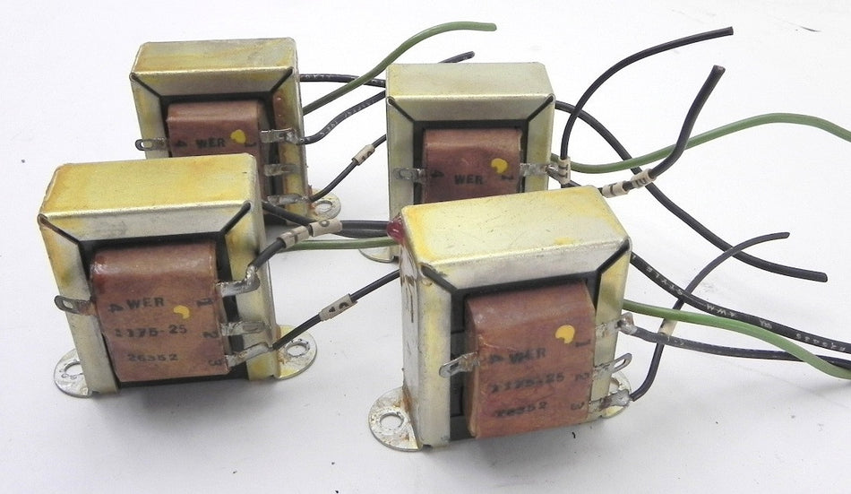 Wer Transformer 1175-25 26352 (Lot of 4) - Advance Operations