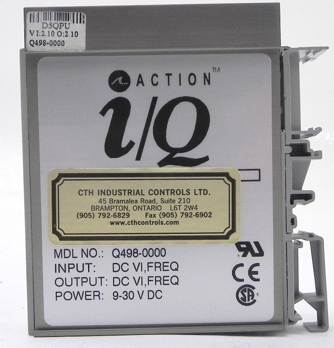 Action Instruments Configurable Isolator Q498-0000 - Advance Operations