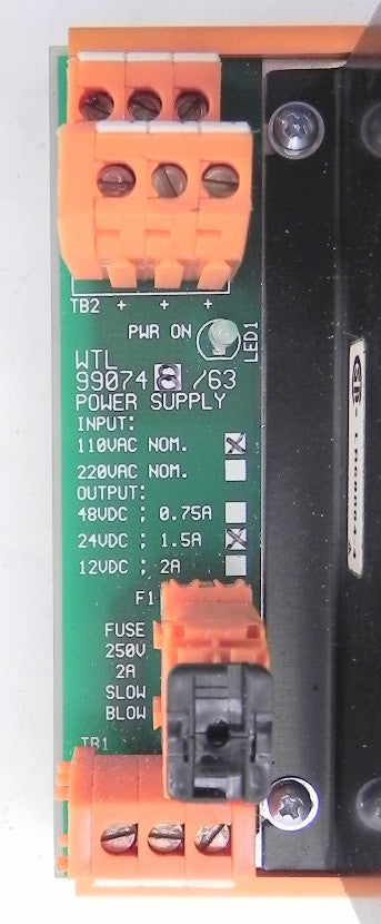 Weidmuller Power Supply WTL 99074 110VAC - Advance Operations