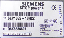 Load image into Gallery viewer, Siemens Sitop Power 4 Power Supply 6EP1 332-1SH22 - Advance Operations
