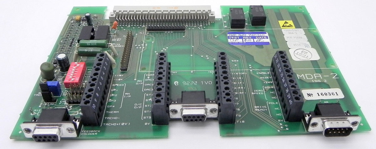 Control Techniques DC Drive Control Board MDA-2 ISS 2 - Advance Operations