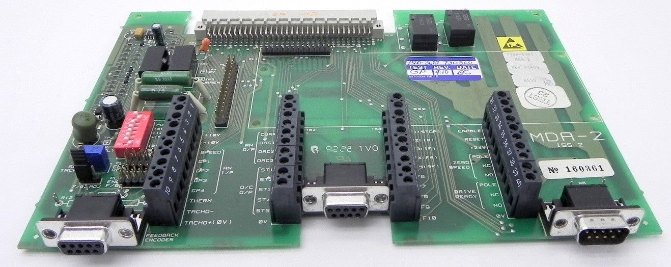 Control Techniques DC Drive Control Board MDA-2 ISS 2 - Advance Operations
