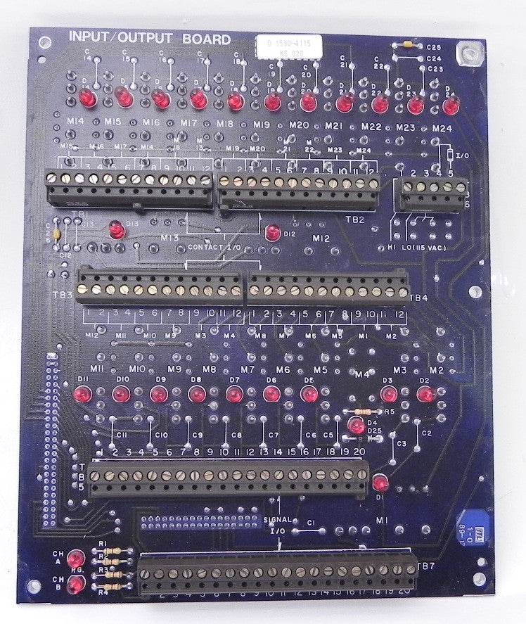 Emerson DCM Input Output Board 1590-4115 1590-2115 - Advance Operations