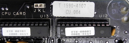 Emerson DCM CPU Card Circuit Board 1590-4107 - Advance Operations