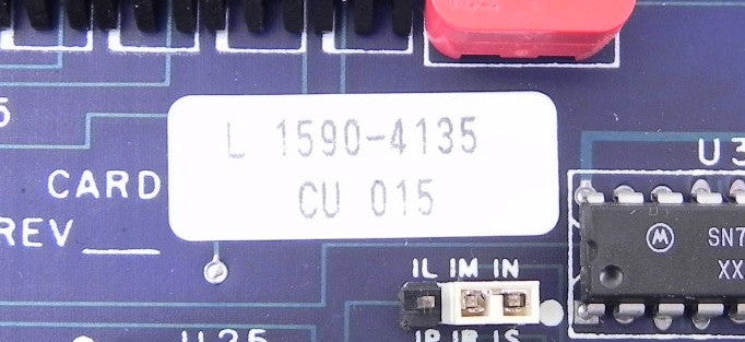 Emerson DCM Drive Communication Board 1590-4135 - Advance Operations