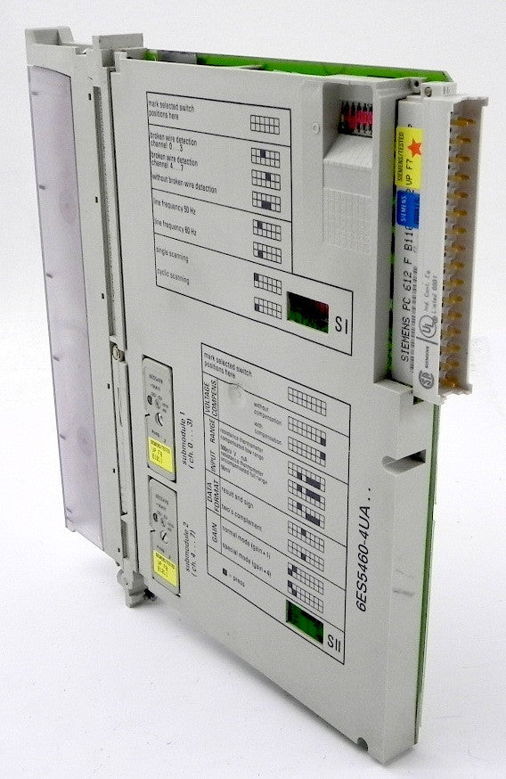 Siemens Analog Input Module 6ES5460-4UA13 - Advance Operations