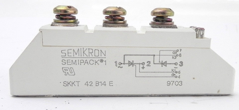 Semikron Semipack Thyristor SKKT 42 B 14 E (2) - Advance Operations