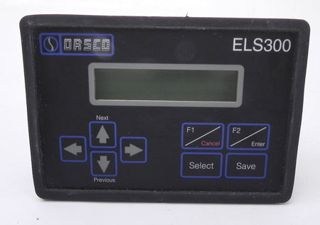 Quartech Orsco Display Interface ELS 300 Model 2900 - Advance Operations
