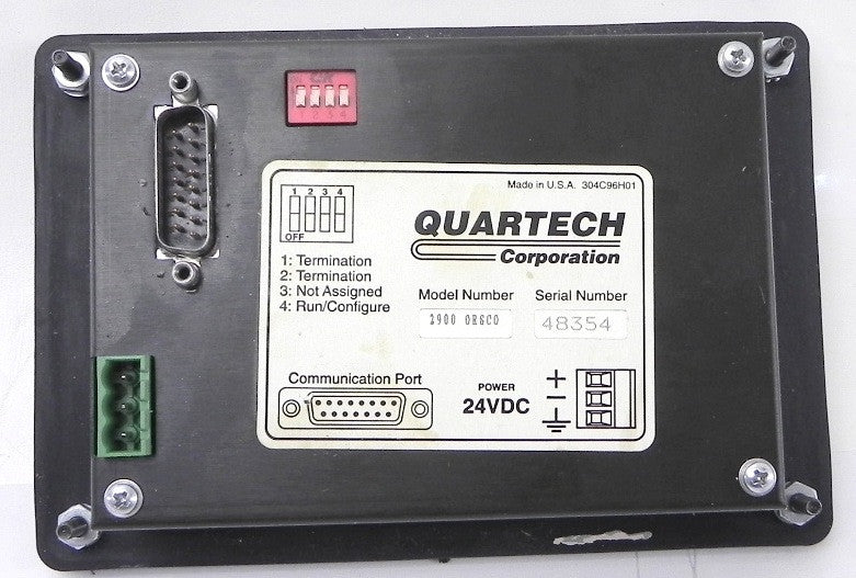 Quartech Orsco Display Interface ELS 300 Model 2900 - Advance Operations
