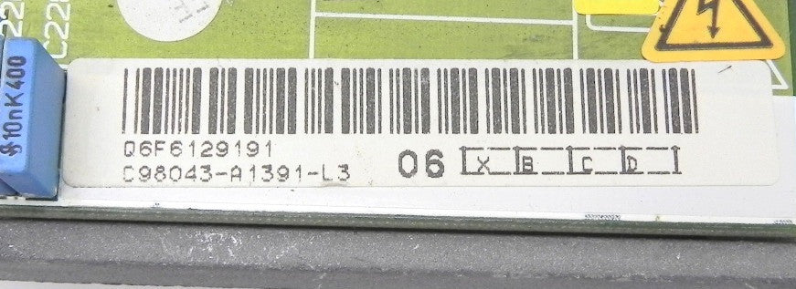 Siemens Extension Rack Chassis Board C98043-A1391-L3 - Advance Operations