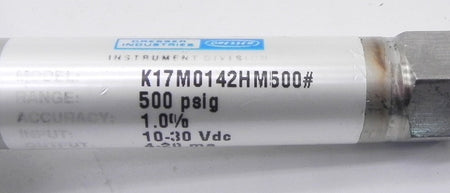 Ashcroft Dresser Transducer  K17M0142HM500 500Psig - Advance Operations