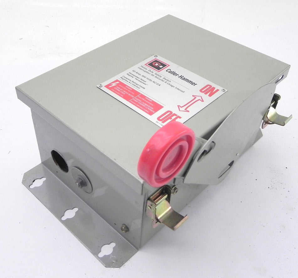 Cutler-Hammer Heavy Duty Safety Switch 60A 12HD362NF - Advance Operations