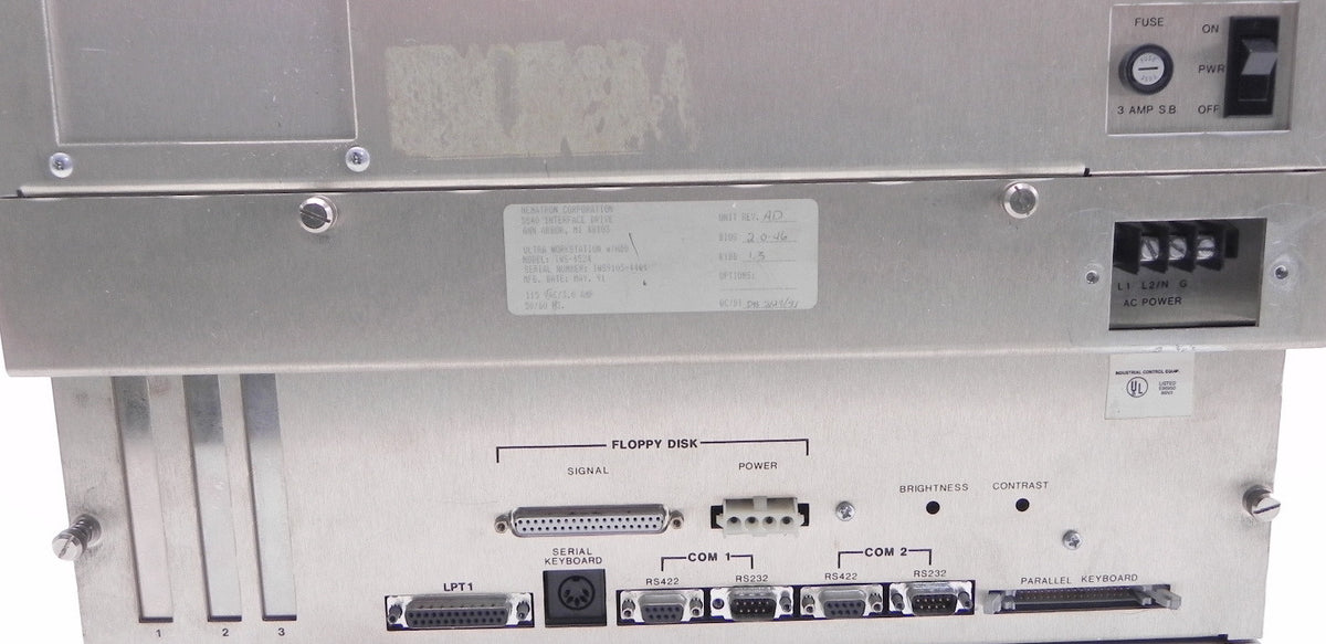 Nematron CTC Ultra Worstation HDD IWS-4524 Rev AD - Advance Operations