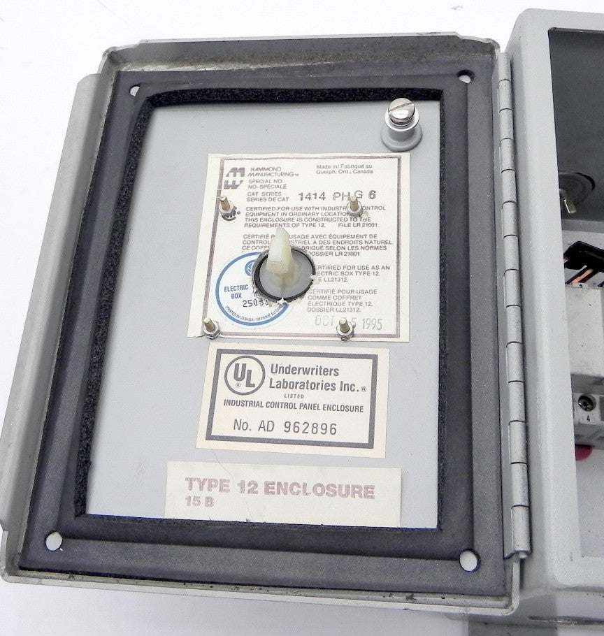 Hammond Enclosure + Load switch 1414PHG6 194E-A53-3753A - Advance Operations