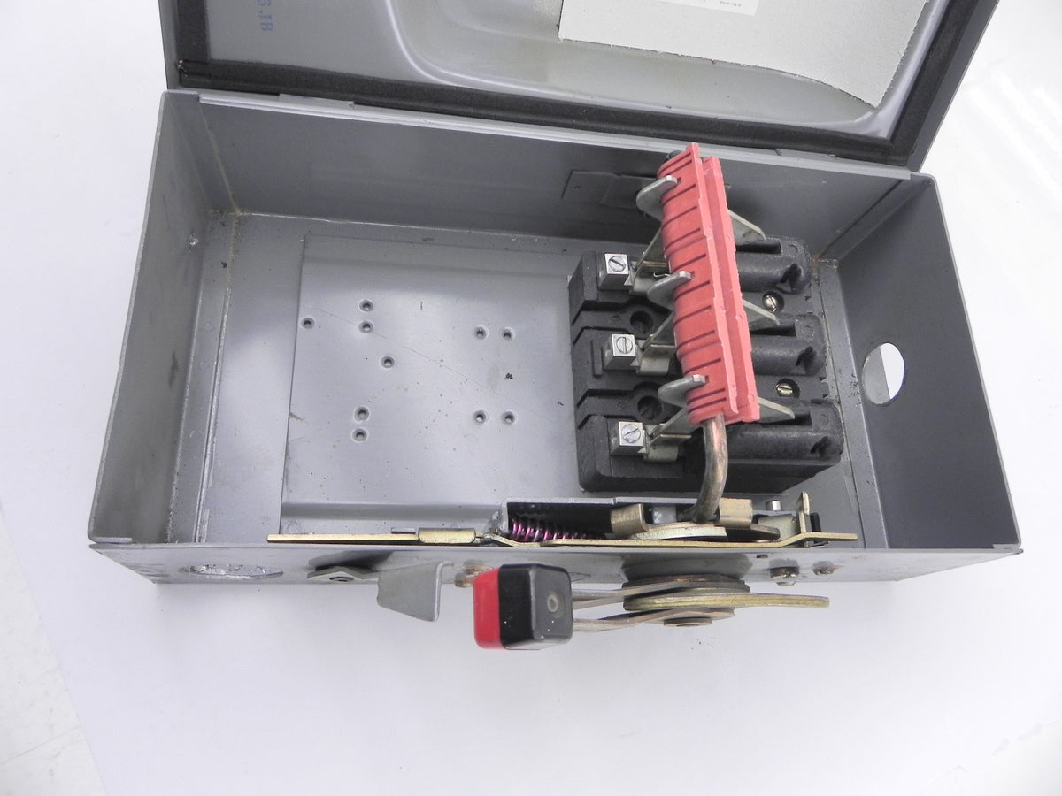 Square D Non Fusable Safety Switch H81342WK 60A 600V - Advance Operations