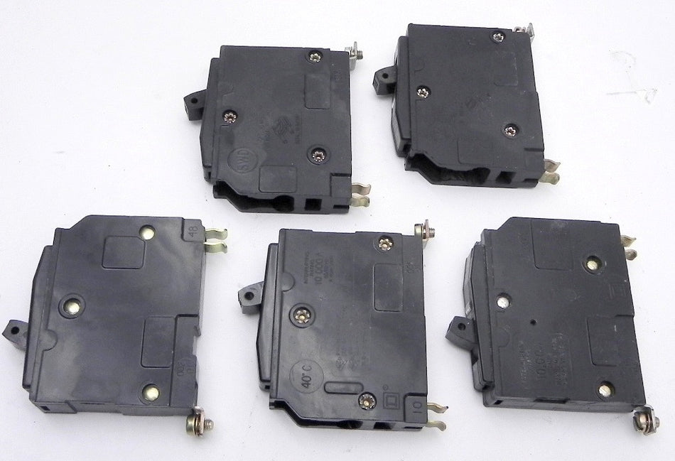 Square D Circuit Breaker Single Pole Q08 15 Amps (5) - Advance Operations