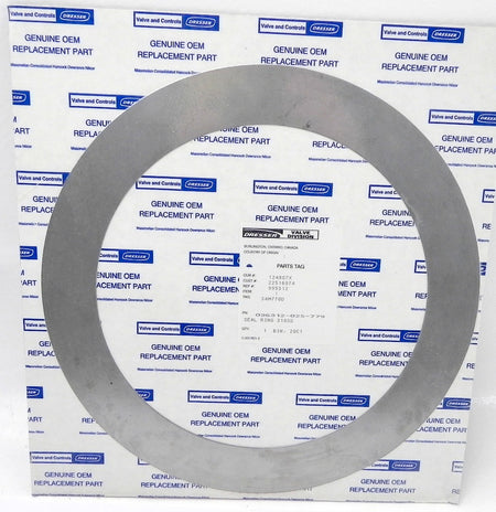 Dresser Valve Seal Ring 316 SS 036312-025-779 - Advance Operations